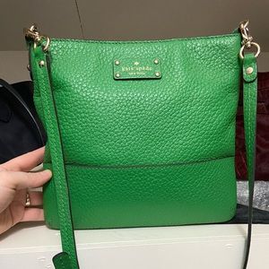 Kate Spade Kelly green crossbody